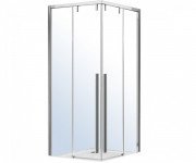 Душевая кабина Volle Aiva раздвижная 100х100 см хром/прозрачное стекло 10-22-680glass
