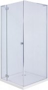 Душевая кабина Volle Benita распашная левая 90х90 см хром/прозрачное стекло 10-22-905L glass