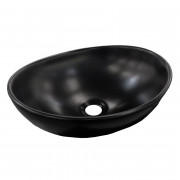 Раковина для ванной накладная Volle 40,5х33 см керамика черный матовый 13-01MBlack-180