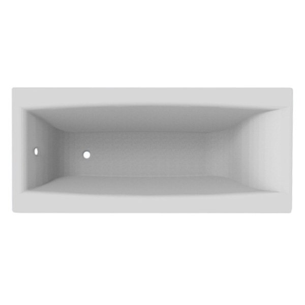 Ванна акриловая Volle Solo 170x75 см белый 1210.007507