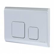 Кнопка смыва для унитаза Volle Cuadra Evo пластик хром 222111