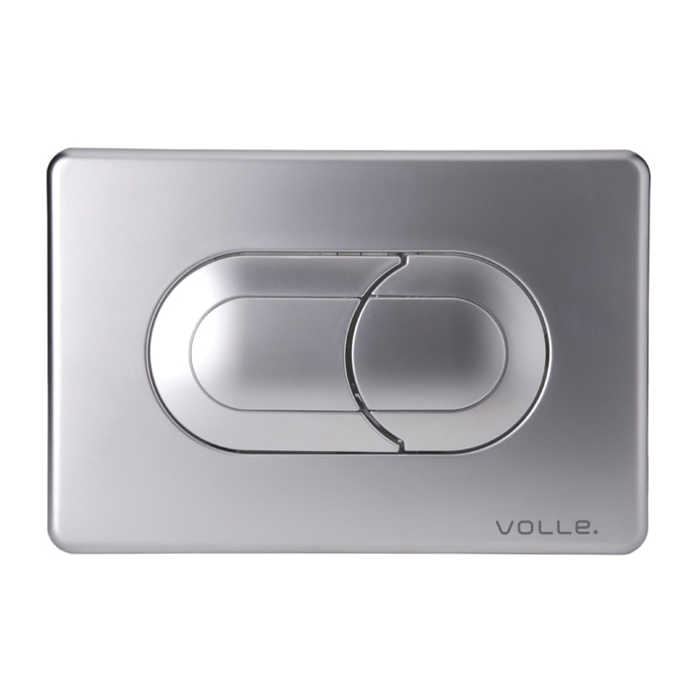 Кнопка смыва для унитаза Volle Ego Neo пластик хром 221131