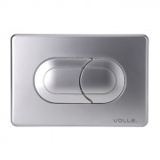 Кнопка смыва для унитаза Volle Ego Neo пластик хром 221131