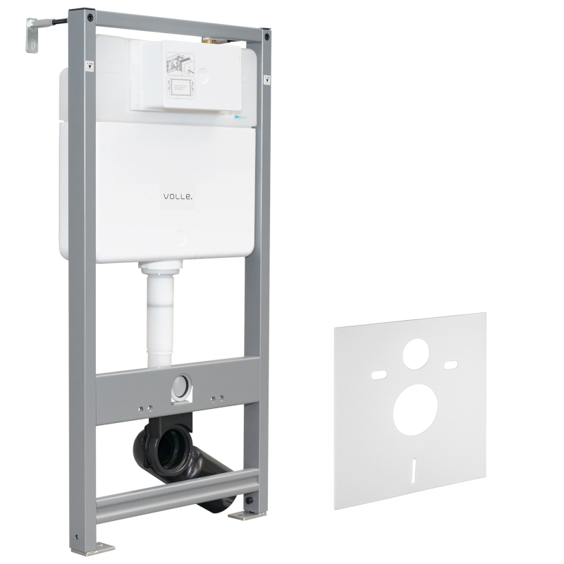 Система інсталяції для унітазу Volle Master Evo 3в1 сталь 212010