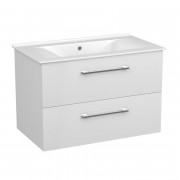 Тумба с раковиной Volle Nemo New 80 см подвесная МДФ/ДСП белый 15-17-80N