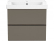 Тумба с раковиной Volle Oliva 65 см подвесная МДФ/ДСП капучино15-45-61C