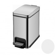 Відро для сміття Volle 8 л з педаллю білий 14-08-67W