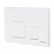 Кнопка смыва для унитаза Volle Cuadra Evo пластик белый глянец 222114