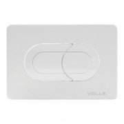 Кнопка смыва для унитаза Volle Ego Neo пластик белый 221134