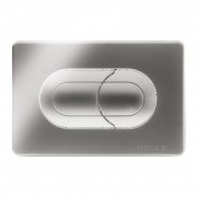 Кнопка смыва для унитаза Volle Ego Neo пластик матовый хром 221132
