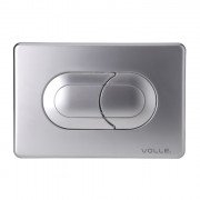 Кнопка смыва для унитаза Volle Ego Neo пластик хром 221131