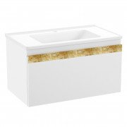 Тумба с раковиной Volle Classic Neo 80 см подвесная МДФ белый 1943.328007