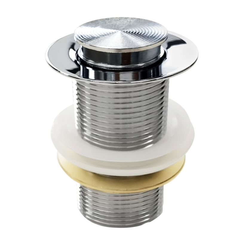 Донний клапан для раковини Volle click-clack без накладки латунь 9000.104037