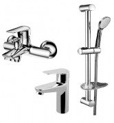 Набор смесителей для ванной Volle Nemo со штангой хром 1514112161