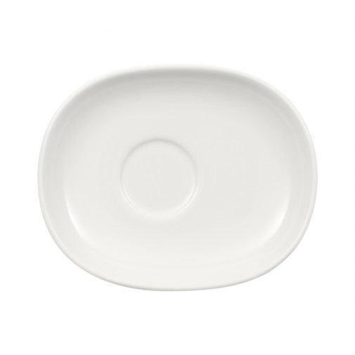Блюдце Villeroy & Boch Urban Nature 10х12 см премиум фарфор белый 10-3452-1430