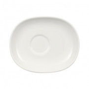 Блюдце Villeroy & Boch Urban Nature 10х12 см премиум фарфор белый 10-3452-1430