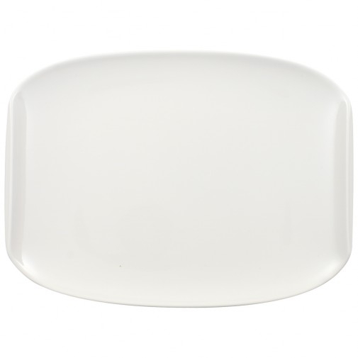 Тарелка плоская Villeroy & Boch Urban Nature 27x20 см премиум фарфор белый 10-3452-2651