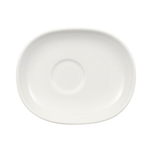 Блюдце Villeroy & Boch Urban Nature 10х12 см преміум фарфор білий 10-3452-1430