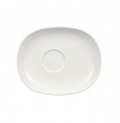 Блюдце Villeroy & Boch Urban Nature 16,5х13,5 см премиум фарфор белый 10-3452-1310