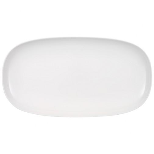 Блюдо овальне Villeroy & Boch Urban Nature 50х27 см преміум фарфор білий 10-3452-3876