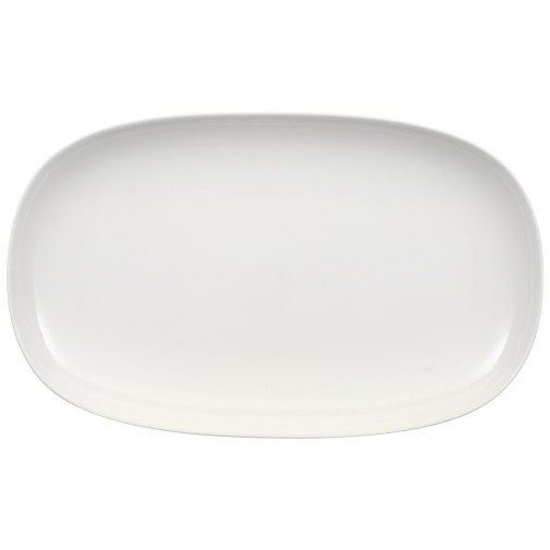 Блюдо овальное Villeroy & Boch Urban Nature 42х25,5 см премиум фарфор белый 10-3452-3877