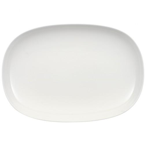 Блюдо овальне Villeroy & Boch Urban Nature 35х24 см преміум фарфор білий 10-3452-3878