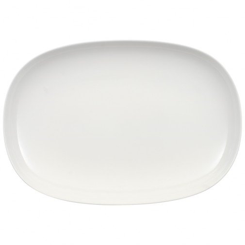Блюдо овальне Villeroy & Boch Urban Nature 35х24 см преміум фарфор білий 10-3452-3878