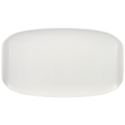 Блюдо сервировочное Villeroy & Boch Urban Nature 42х24 см премиум фарфор белый 10-3452-2916