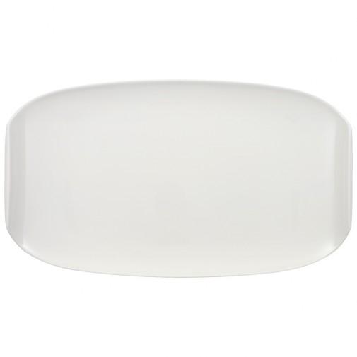 Блюдо сервировочное Villeroy & Boch Urban Nature 42х24 см премиум фарфор белый 10-3452-2916