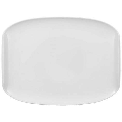 Тарілка плоска Villeroy & Boch Urban Nature 32x24,5 см преміум фарфор білий 10-3452-2621