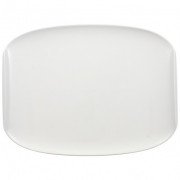 Тарелка плоская Villeroy & Boch Urban Nature 36x27,5 см премиум фарфор белый 10-3452-2775