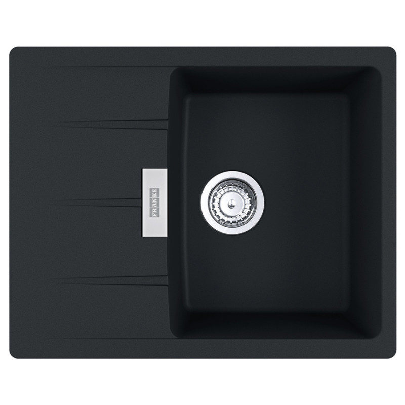 Миття для кухні Franke Centro CNG 611-62 62х50 см Fragranite чорний матовий 114.0630.418