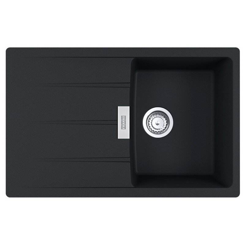 Мойка для кухни Franke Centro CNG 611-78 78х50 см Fragranite черный матовый 114.0630.426