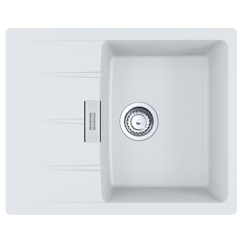 Мойка для кухни Franke Centro CNG 611-62 62х50 см Fragranite белый 114.0630.417