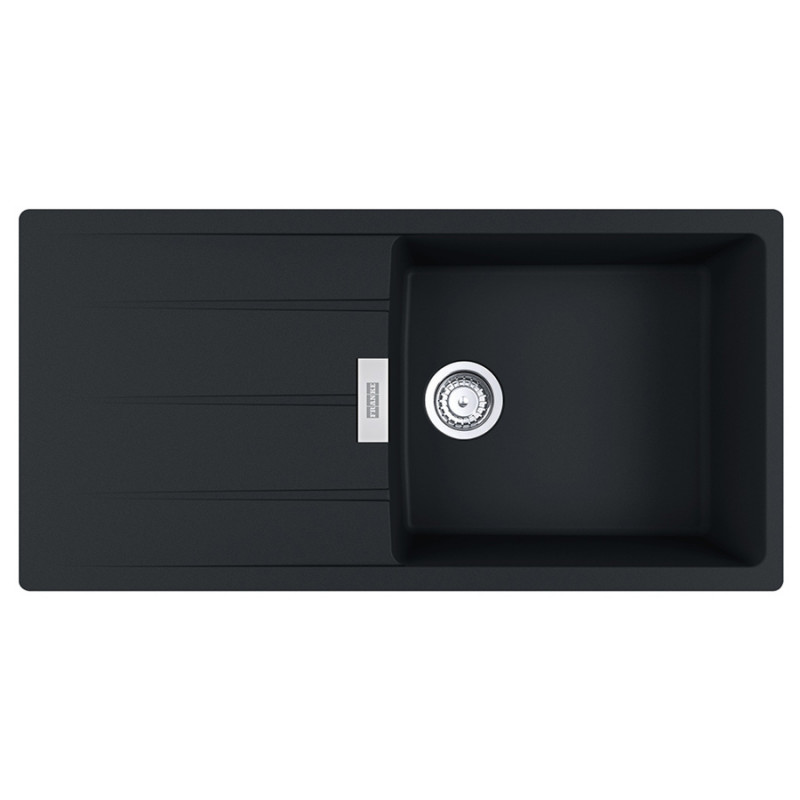 Мойка для кухни Franke Centro CNG 611-100 100х50 см Fragranite черный матовый 114.0630.444