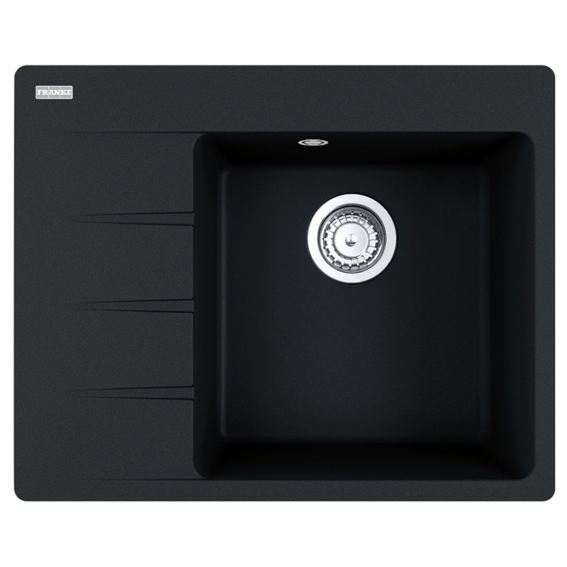 Мийка для кухні Franke Centro CNG 611-62 TL 62х50 см Fragranite онікс 114.0630.455