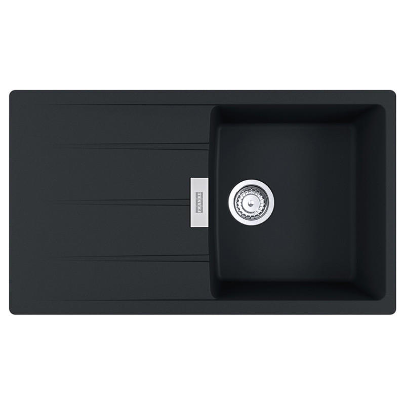 Мойка для кухни Franke Centro CNG 611-86 86х50 см Fragranite черный матовый 114.0630.440