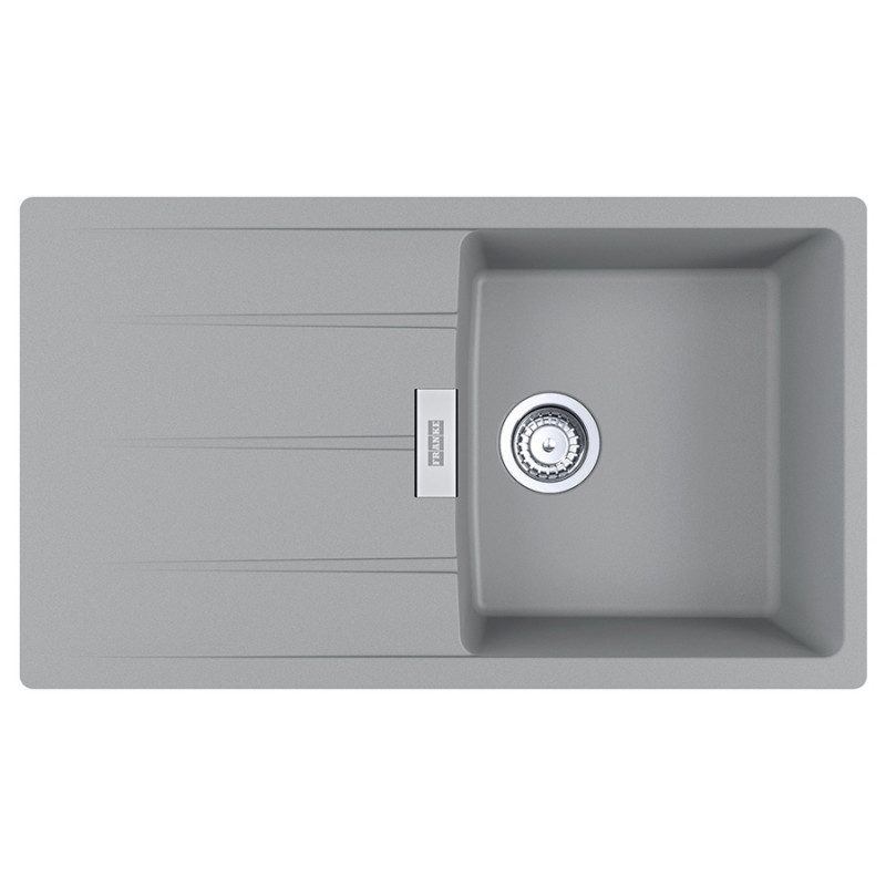 Мойка для кухни Franke Centro CNG 611-86 86х50 см Fragranite серый камень 114.0630.442
