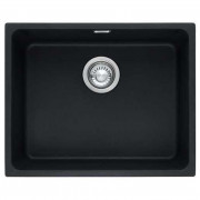 Миття для кухні Franke Kubus KBG 110-50 54х44 см під стільницю Fragranite чорний матовий 125.0631.517