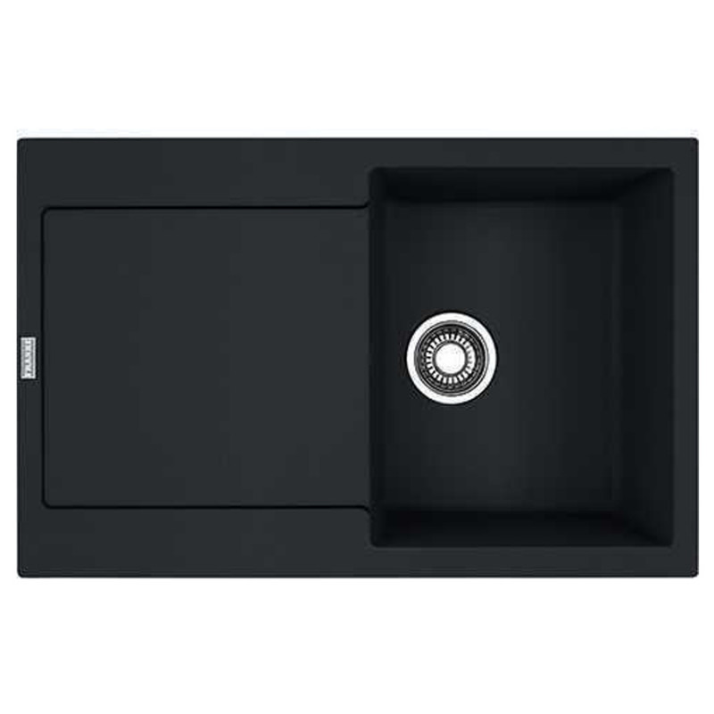 Мойка для кухни Franke Maris MRG 611 78х50 см Fragranite черный матовый 114.0631.439
