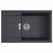 Мойка для кухни Franke Sirius 2.0 S2D 611-78 XL 78х50 см Tectonite черный 143.0621.335