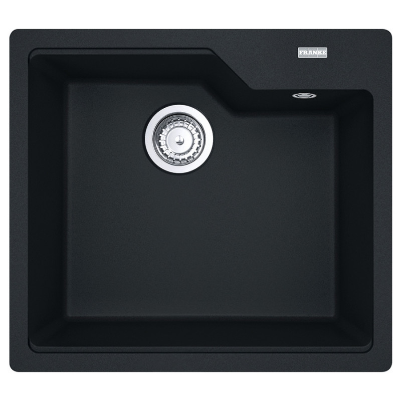 Мойка для кухни Franke Urban UBG 610-56 56х50 см Fragranite черный матовый 114.0663.896