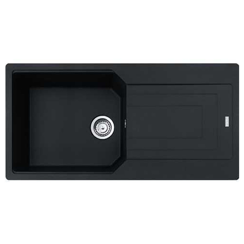 Мойка для кухни Franke Urban UBG 611-100 XL 100х50 см Fragranite черный матовый 114.0631.513