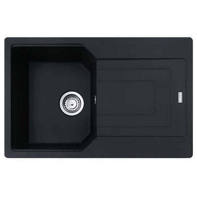 Мойка для кухни Franke Urban UBG 611-78 78х50 см Fragranite черный матовый 114.0631.468