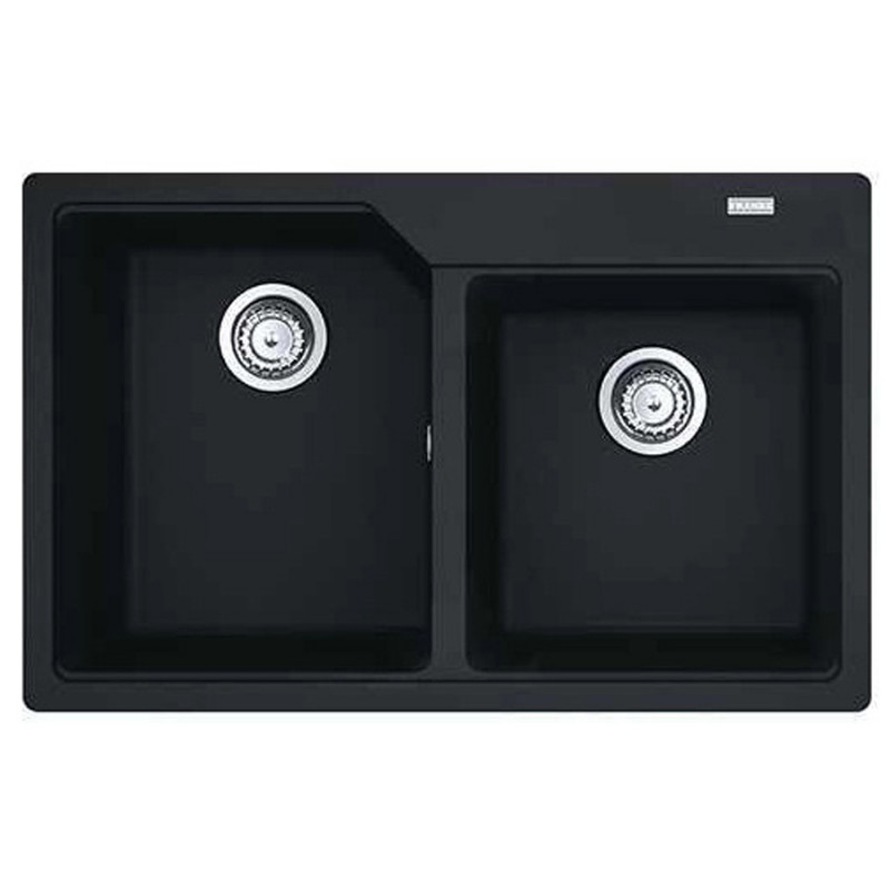 Мойка для кухни Franke Urban UBG 620-78 78х50 см Fragranite черный матовый 114.0631.514