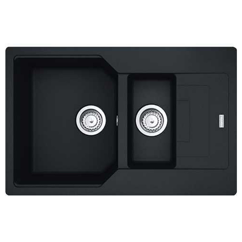 Миття для кухні Franke Urban UBG 651-78 78х50 см Fragranite чорний матовий 114.0631.515