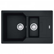 Миття для кухні Franke Urban UBG 651-78 78х50 см Fragranite чорний матовий 114.0631.515