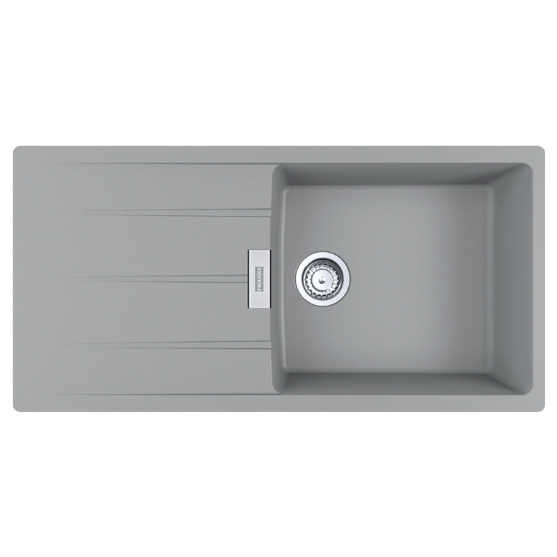 Мойка для кухни Franke Centro CNG 611-100 100х50 см Fragranite серый камень 114.0630.446