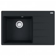Мойка для кухни Franke Centro CNG 611-78 TL 78х50 см Fragranite черный матовый 114.0630.474