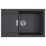 Мойка для кухни Franke Sirius 2.0 S2D 611-78 XL 78х50 см Tectonite черный 143.0621.335